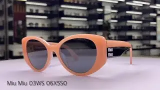 Защита глаз от яркого света &ndash; женские солнцезащитные очки Miu Miu 03WS 06X5S0