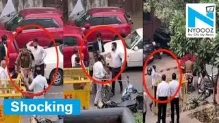 Watch: Lawyers thrash cops outside Saket court in Delhi