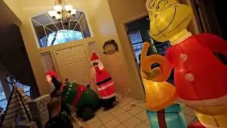 Christmas Morning Christmas Inflatables!! *FIVE* New Christmas Inflatables! #inflatable #christmas