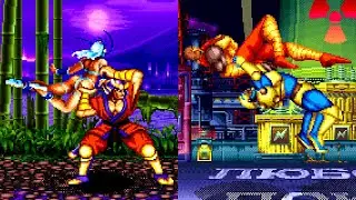 Superior Soldiers / Perfect Soldiers (Arcade) - All Grab Moves & Throws