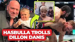 HASBULLA TROLLS DILLON DANIS! UFC 322