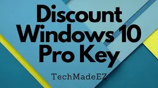 Where to Buy a Windows Discount Key and Activating Windows 10 Pro Video.