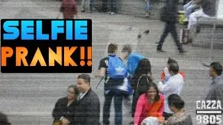 Selfie With My Girlfriend - PRANK!! - Cazza9805 Public Video