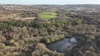 Penllergare Valley Woods - 4K Drone Footage
