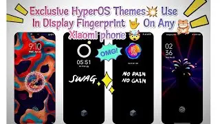 HyperOS Fingerprint Sensor Themes Are Changing EVERYTHING