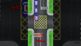 Can Stop or Wait in Yellow BOX? Simple explanation #cardriving #drivinglessons