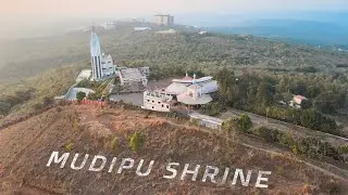 Mudipu - St. Joseph Vaz Shrine,  | Drone view |  #mangalorediocese