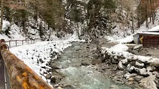 Partnach Gorge/ Partnach Klamm in winter