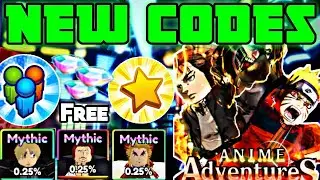 ANIME ADVENTURES ALL NEW CODES, MYTHIC CODES & SECRET CODES | NEW *CODES* FOR ANIME ADVENTURES
