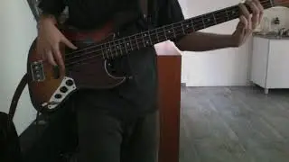 Thela Hun Ginjeet (King Crimson) - bass cover