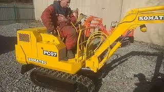 Экскаватор Komatsu PC07