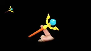 Paper Magic wand from Plants vs. Zombies