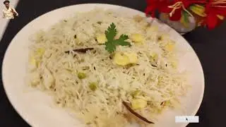 Matar Paneer Pulao Recipe | Easy One Pot Paneer Rice | Hotel Style