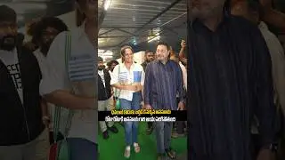 Anchor Anusuya Garu & actor saikumar garu Visit Comidean Dhanraj Son Birthday party #shorts ssptv