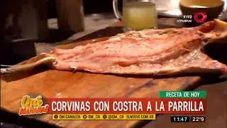 Receta de corvina a la parrilla