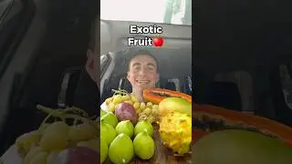 Eating Some Exotic Fruit #fruit #fruits #mukbang