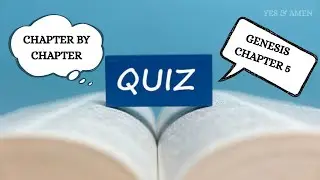 BIBLE QUIZ - Tamil-English - GENESIS 5 - A Chapter a day, keeps the devil away - January 5 - 2025