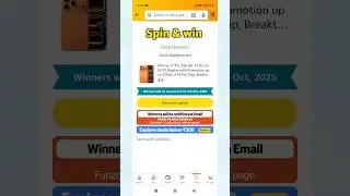 Amazon Spin & Win iPhone 17 Pro #shorts #iphone17pro #amazon