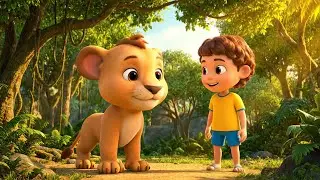 Baby Lion Missed the Jungle Music 🦁 | Nursery Rhymes for Kids & Baby Songs