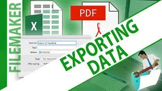 CRM  Exporting Data - Try FileMaker Video Series - FMTraining.TV
