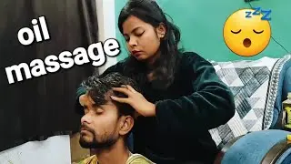 Asmr cosmic oil massage for deep sleep..😴 #asmrmassage #asmrvideo