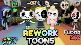 REWORK TOONS ONLY DYLE RUN (FLOOR 25+) | Dandy's World
