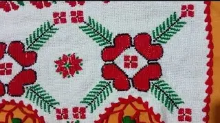 dusuti toran design // dusuti ke design // cross stitch toran design