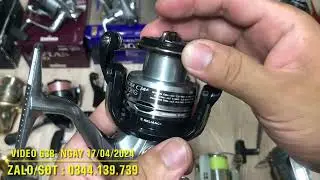 M&aacute;y C&acirc;u Nhật : L&ocirc; 24 M&aacute;y Nhật, Rarenium CI4+, Twinpower, Luvias, Ultegra, Gi&aacute; Từ 400k  - Video 638