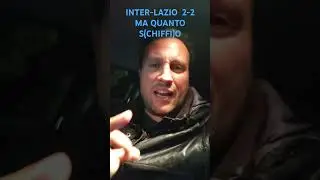 #inter #lazio 2-2 GRAZIE #chiffi E GRAZIE ENNESIMA VOGLIA DI GESTIRLA (MALE)!!