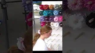 Scrunchie board #smallbusines #scrunchies #market