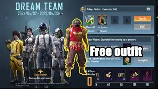 Get FREE Crimson Dancer Set Outfit in bgmi  DREAM TEAM Event venkatyt VFG