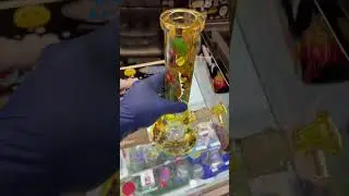 Jerome Baker Design collaboration beaker bong set now available at The Drop Smoke Shop in Las Vegas