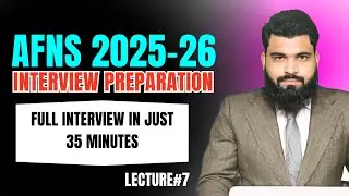 AFNS Interview Mostly Asked Questions by Girls | AFNS Full Interview Format Official 