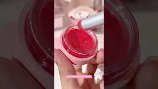AOU glowy tint balm in 01 apple balm 🍎🌸 #aouglowytintbalm #kbeauty #koreanmakeup #lipbalm #shorts
