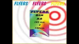 Flyers Publicitarios Online Personalizados a Todo Color