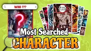 Most searched character in 2025 (DEMON SLAYER)❓
