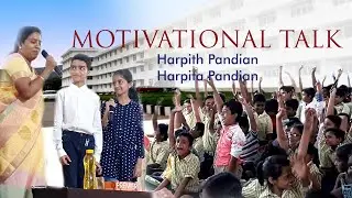 Motivational Talk - Classminds Founders Harpith & Harpita at Kingston Matric School