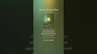 The Love We Have Given