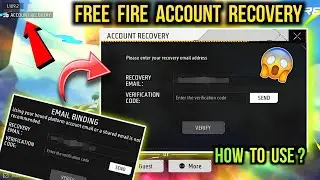 Free Fire Account Recovery | Recovery Email Bind In FF Account | Account Recovery Problem Solve