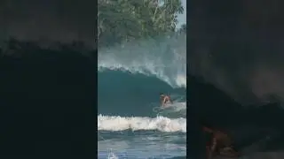 Westen Hirst on a perfect Nias wave⚡️ #nias #indonesia #sumatra #barrel #surfing #surf