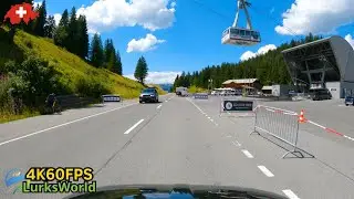 Driving in Switzerland - Zweisimmen To Glacier3000 - 4K60 Road Trip