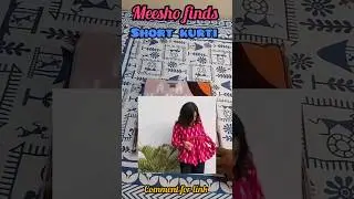 Short kurti for women and girls from meesho #trending #viralvideo #viral #youtubeshorts #shorts