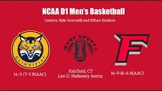 WVOF: Fairfield @ Quinnipiac (Fairfield Men's Basketball)