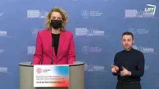 Spaudos konferencija po Vyriausybės posėdžio su ekonomikos ir inovacijų ministre Au&scaron;rine Armonaite