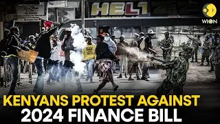 Kenya Protest LIVE: Kenya police fire tear gas as youth protest proposed tax hikes | WION LIVE