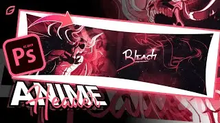 Anime Header on Android 🔥 Pscc Tutorial 🔥 OCG