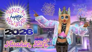Avakin life - New Year 2026 🥳🎆🎉 | &Eacute;v&eacute;nement communautaire 🤝🎯 Community Event  👉 FREE r&eacute;compenses 🎁🤩