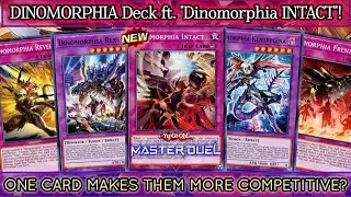 NEW DINOMORPHIA Card: Dinomorphia Intact! NEGATE 