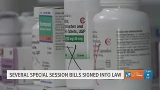 Gov. Abbott signs special session bills into law