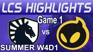 TL vs DIG Highlights Game 1 LCS Summer 2024 Highlights Team Liquid vs Dignitas by Onivia